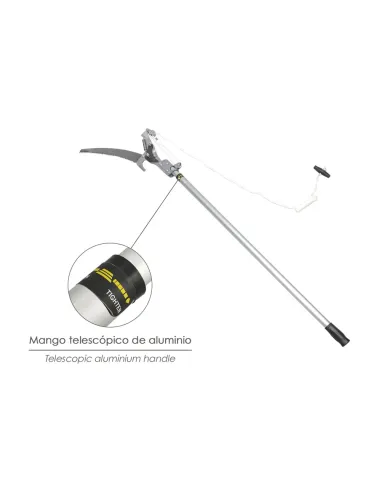 comprar corta ramas con serrucho mango aluminio extensible en tienda online abonica
