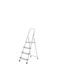 Comprar escalera plegable de alumino de cuatro peldaños en tienda online abonica