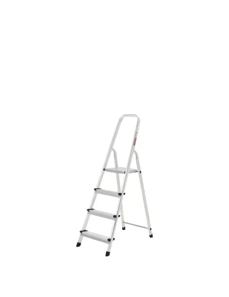 Comprar escalera plegable de alumino de cuatro peldaños en tienda online abonica