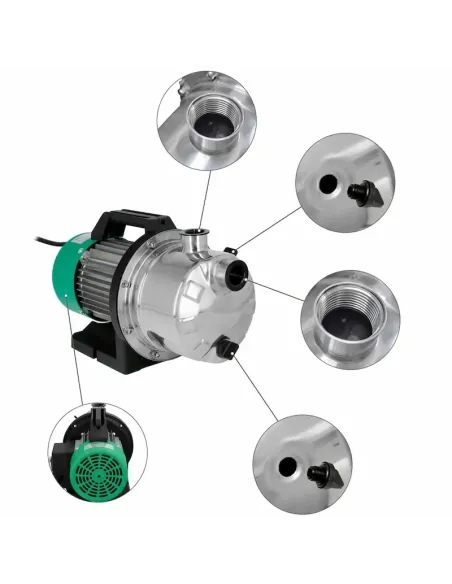 comprar bomba de agua superficie acero inoxidable aguas limpias en tienda online abonica