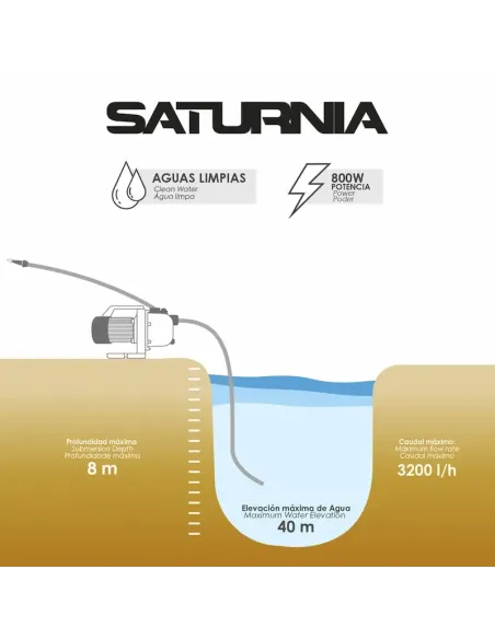comprar bomba de agua superficie aguas limpias en tienda abonica