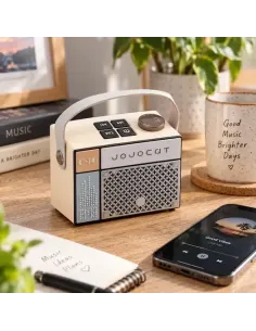 Comprar altavoz de radio retro jojocut en tienda online abonica 1 2