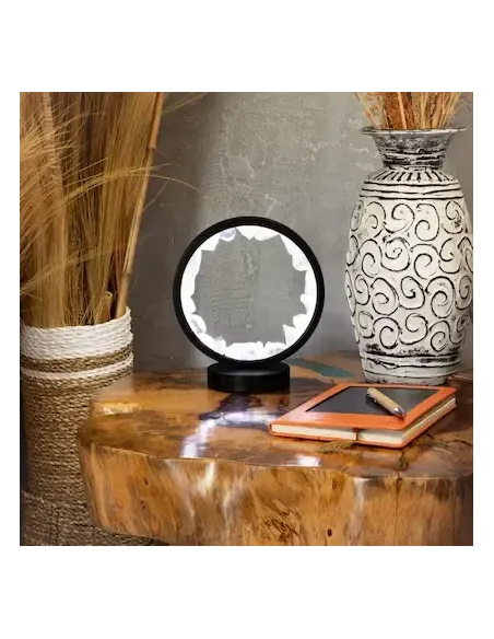 comprar lámpara con cuarzo transparente en tienda abonica