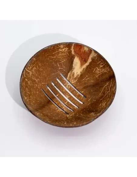 comprar jabonera de coco natural redonda en tienda online abonica