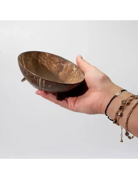 comprar jabonera de coco natural redonda en tienda abonica
