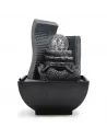 Fuente de Agua Decorativa Interior y Exterior 18 cm | Cascada de Roca