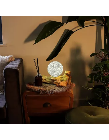 Lámpara de Mesa con Pantalla Esférica - Iluminación Premium - Varias tonalidades