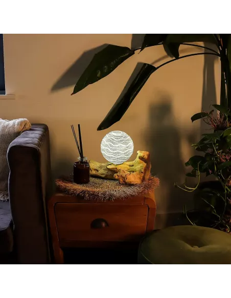Lámpara de Mesa con Pantalla Esférica - Iluminación Premium - Varias tonalidades