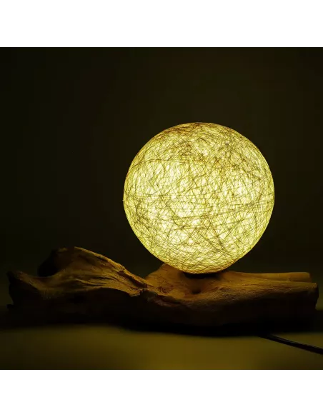 Lámpara de Mesa con Pantalla Esférica - Iluminación Premium - Varias tonalidades