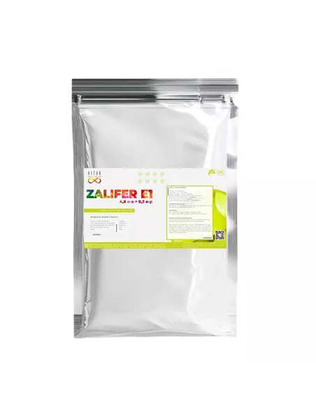 Zalifer E1 – Quelato de hierro EDDHA 6,5% (O-O + O-P) | Ecológico UNE