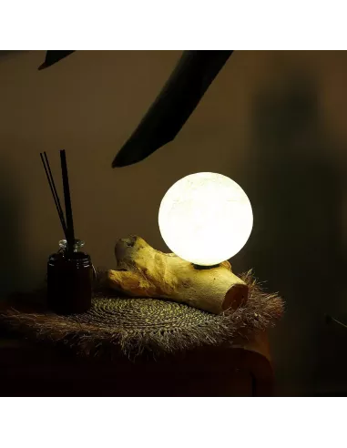 Lámpara de Mesa con Pantalla Esférica - Iluminación Premium - Varias tonalidades