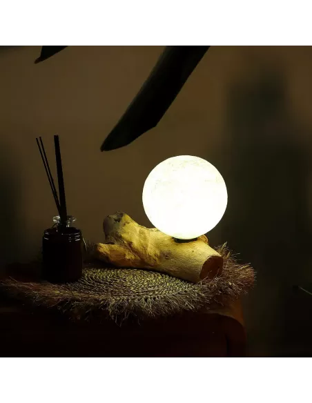 Lámpara de Mesa con Pantalla Esférica - Iluminación Premium - Varias tonalidades