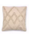 Pack 2 fundas de cojín crema con relieve 45x45 | Textura clásica
