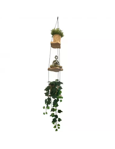 Estantería Colgante de Madera Gamel | Diseño Natural y Sostenible