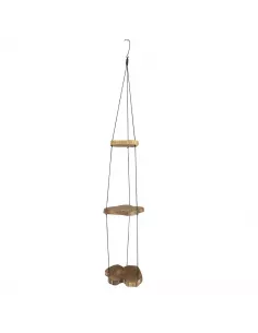Estantería Colgante de Madera Gamel | Diseño Natural y Sostenible