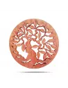 Panel Decorativo Redondo de Madera Árbol de la Vida | Decoración Natural