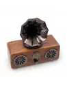 Altavoz de Gramófono Doble Mini Retro Bluetooth 5,4W x 2 – Estilo Vintage