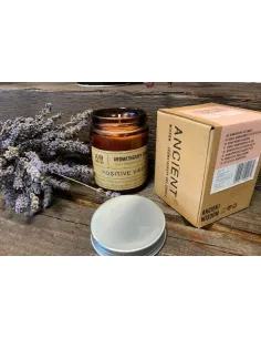 Vela de Aromaterapia Vibraciones Positivas | Salvia y Menta | Cera de Soja 2
