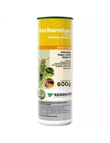 Insecticida en polvo para hormigas y rastreros, garrapatas, cucarachas, etc en abonica