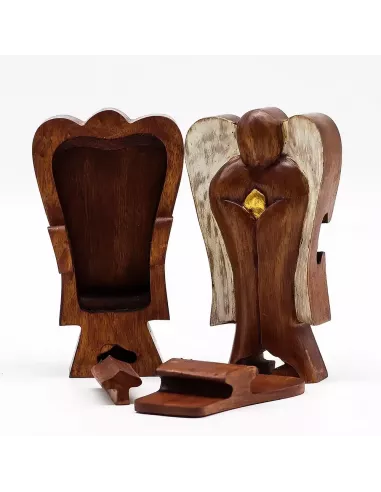 Ángel de Madera Hati Magic Box | Regalo con Significado