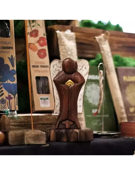 Ángel de Madera Hati Magic Box | Regalo con Significado