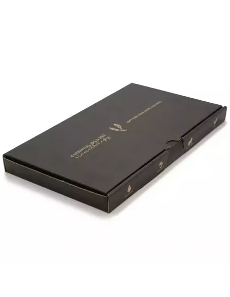 Caja con set de aceites esenciales para aromaterapia, aromas de otoño