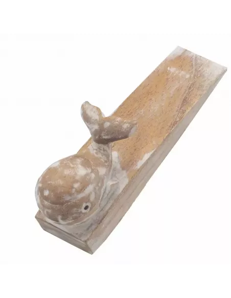 Tope de Puerta Artesanal en Madera – Ardilla, Ballena, Foca y Gatito