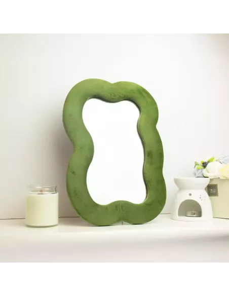 Espejos Ondulados Decorativos | Formas Suaves y Colores