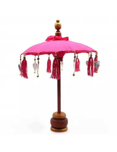 Sombrilla Bali Home Decor 40 cm | Decoración artesanal en algodón