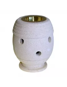 Quemador de Esencia de Piedra Clásico | Abonica – Aromaterapia y Decoración