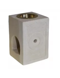 Quemador de Aceite de Piedra Cuadrado | Elegancia y Diseño | Abonica