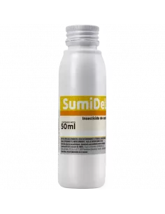 Sumidelta, inseticida piretroide con deltametrina 2,5% amplio pectro, eficaz contra lepidópteros y pulgones.