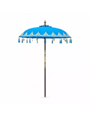 Sombrilla Bali Decorativa de Algodón 2 m | Elegancia Artesanal y Lujo Natural