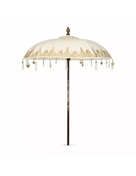 Sombrilla Bali Decorativa de Algodón 2 m | Elegancia Artesanal y Lujo Natural