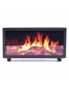 Difusor de efecto chimenea rectangular y sonido de aves - USB-C encendido