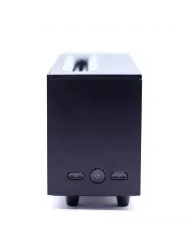 Detalle de lado de difusor de efecto chimenea rectangular y sonido de aves - USB-C