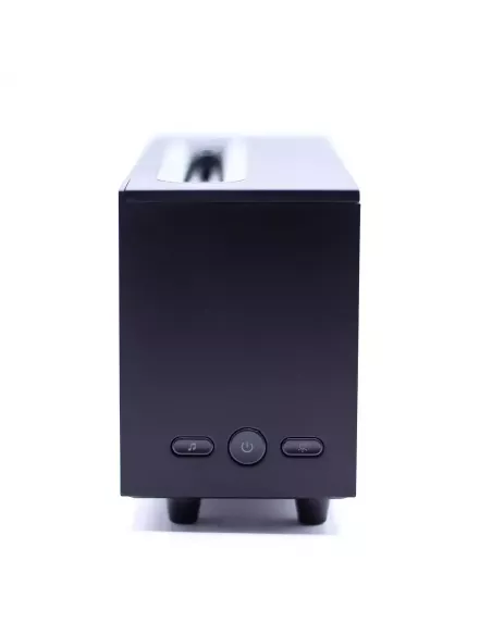 Detalle de lado de difusor de efecto chimenea rectangular y sonido de aves - USB-C
