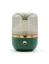 Difusor aromas dos colores verde abajo y transparente arriba