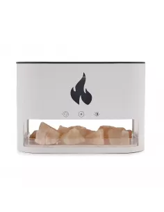 Difusor de aromas Blaze con efecto llama y sal del Himalaya | Abonica