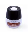 Difusor de aromas Serenity con sal del Himalaya, efecto llama y cambio de color
