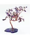 Árbol de Amatista Grande con Base de Ágata Natural | 100 Piedras | Abonica